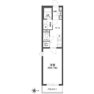 コンポジット王子【2階】の間取り