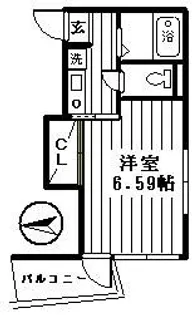 クレバーズハイム練馬【2階】の間取り