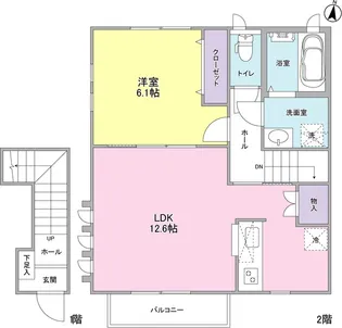 神奈川県川崎市宮前区小台2【アパート】の間取り