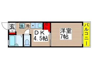 キャッスルサガ【2階】の間取り