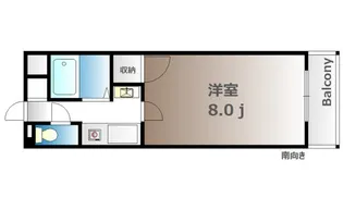 メゾンあけぼの【2階】の間取り