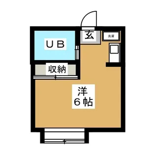 カサブランカ西葛西【1階】の間取り
