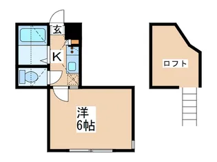 ロッシェル共和1号棟【1階】の間取り