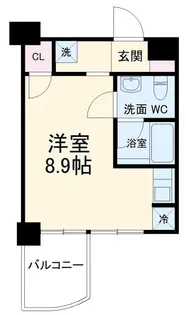 マーレ横浜白金【7階】の間取り