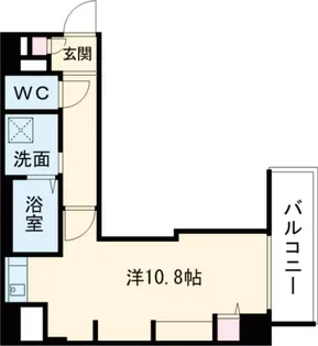 エヌエムキャトフヴァン【1階】の間取り