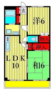 ボストンハイツ【4階】の間取り