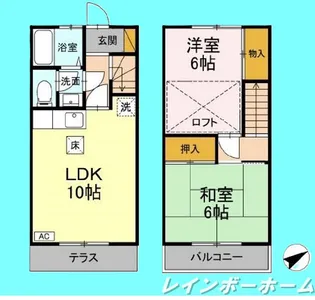 アーバンクレストIIIの間取り