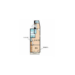 リベレンテ幡ヶ谷【2階】の間取り