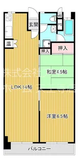 コーポあびこ【3階】の間取り