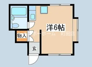 キャンパススカイK【1階】の間取り
