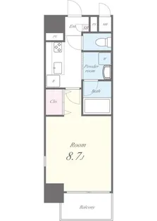 ルンデ 三鷹【7階】の間取り