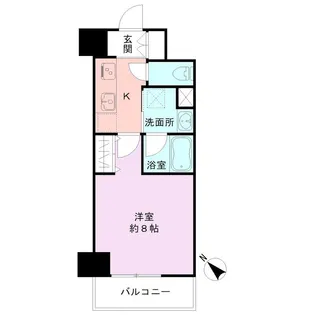 S-FORT新潟白山公園【3階】の間取り