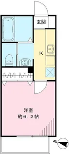 クレスト・K【1階】の間取り