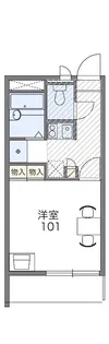 ビスタヒガワ【2階】の間取り