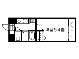 ライオンズマンション交通局前103号【1階】の間取り