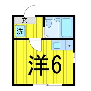 シャンテ新御徒町【2階】の間取り