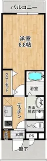 クロノス50子飼本町【1階】の間取り