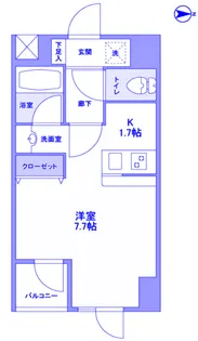 Monte Rosa【1階】の間取り