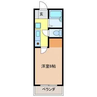 G ビレッジ北島【1階】の間取り