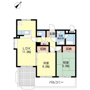 プリマヴェーラ【2階】の間取り