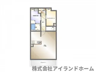 ヒルズサウスタワー【8階】の間取り