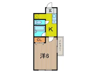 蕨ヒルズ Y棟【4階】の間取り