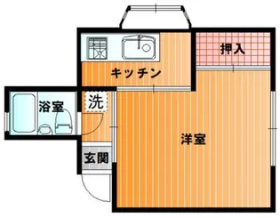 コーポ森田【2階】の間取り