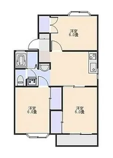 ラ・ホンテ・コグレA【1階】の間取り