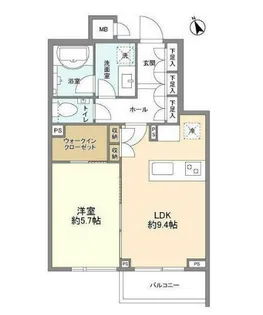 ザ・レジデンシャル北青山【3階】の間取り