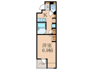 ルクレ荻窪【2階】の間取り
