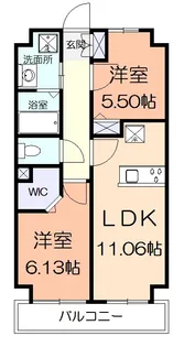 村光ビル【4階】の間取り