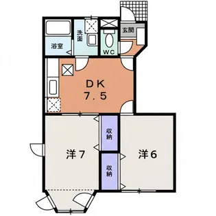 サンヒルズ生桑台 I【1階】の間取り