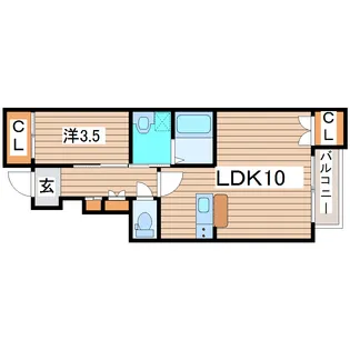 リヴェール葉山【1階】の間取り