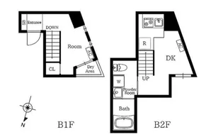 プレニーズ護国寺PREMIERの間取り