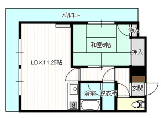 トーカンマンション神明町【7階】の間取り
