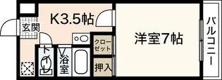 ヴェルセンチュリー【2階】の間取り