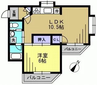 ミント【1階】の間取り