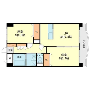 ホープ花屋敷【7階】の間取り