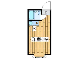ミモザ【2階】の間取り