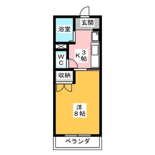 グランメール聖【3階】の間取り