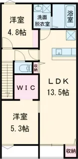 ドミナント早岐【2階】の間取り