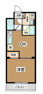 ちまさぐすく・レジデンス【4階】の間取り