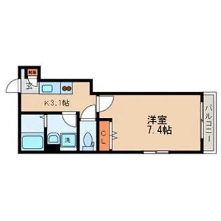 Maison M&C【3階】の間取り