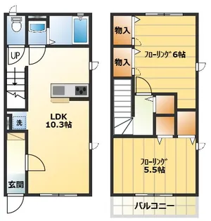 Fine weather Cの間取り
