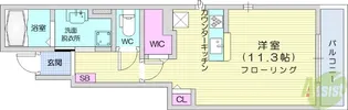 フェルマータOH【1階】の間取り