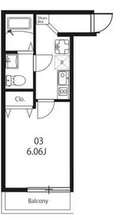 スカイテラス西谷【2階】の間取り