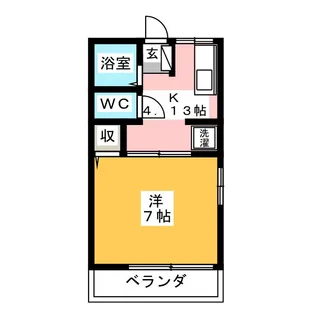 クレマチスA【1階】の間取り