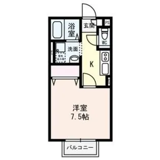 アクシスY【1階】の間取り
