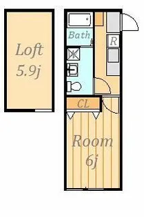 エトワール【2階】の間取り