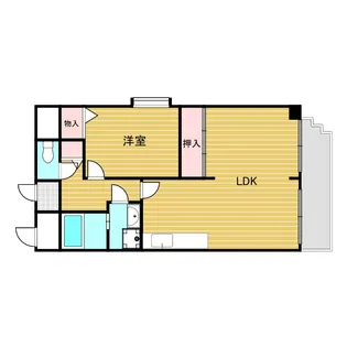 ディオサC.S.【2階】の間取り